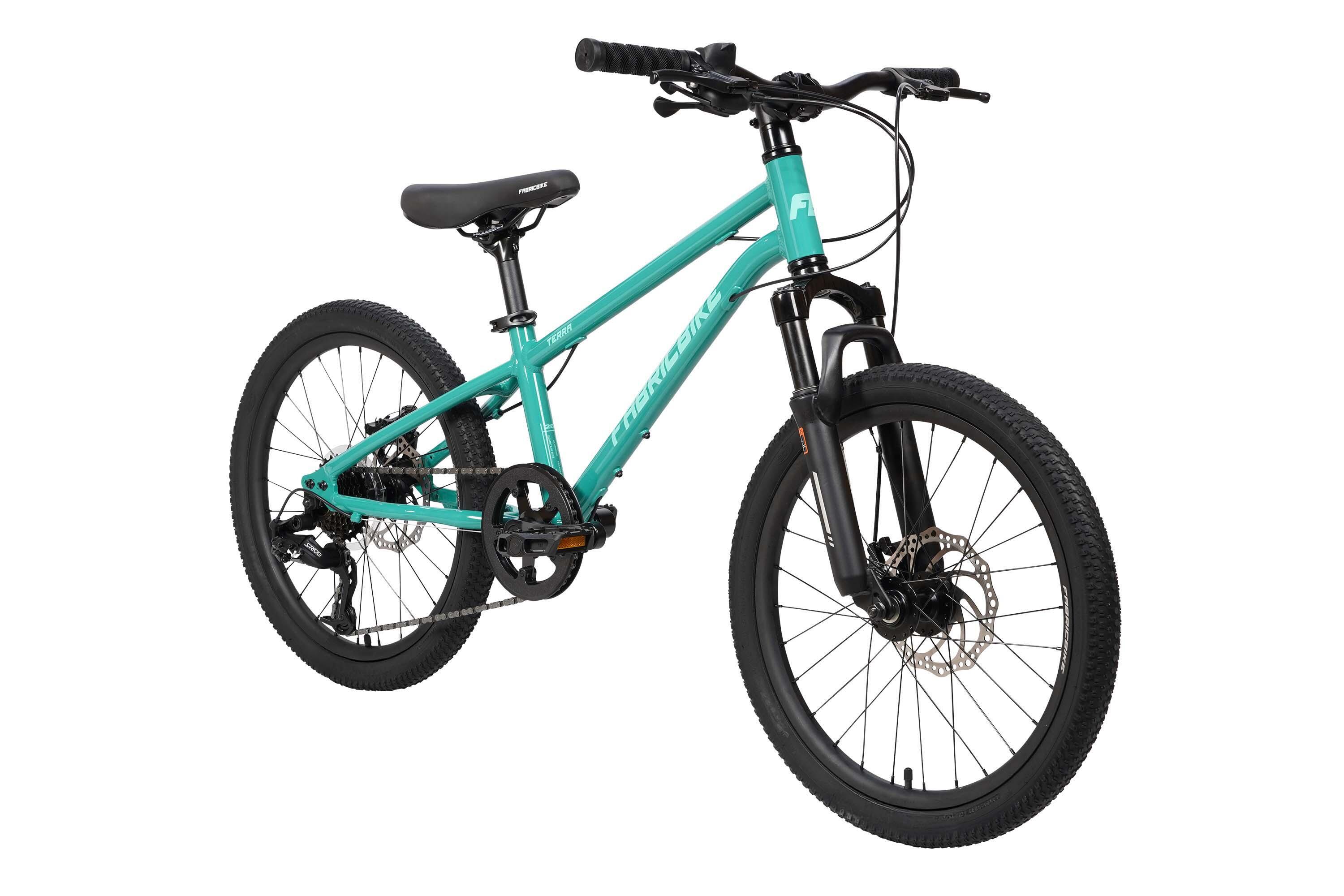 FABRICBIKE Terra - MTB 20" niños 6-8 años, 7V. Teal Green 2/7