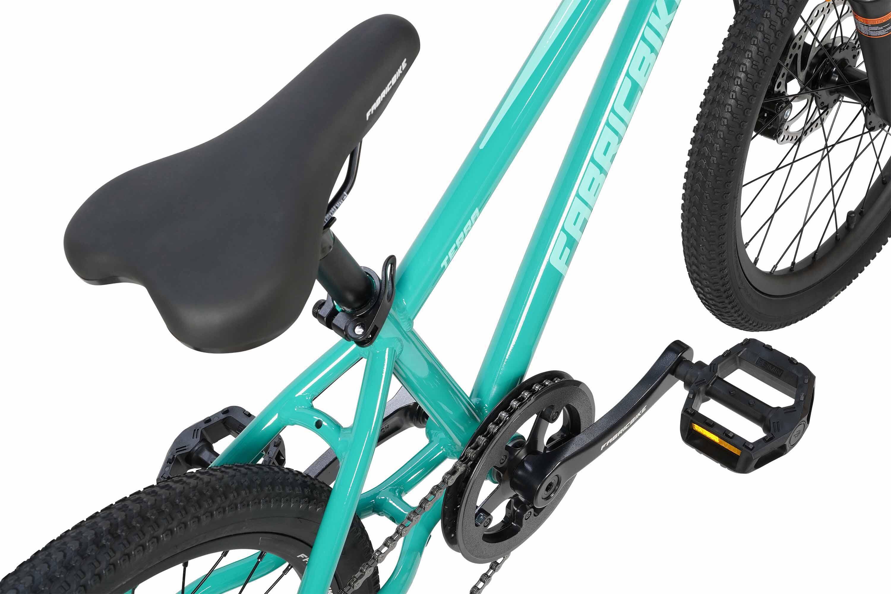 FABRICBIKE Terra - MTB 20" niños 6-8 años, 7V. Teal Green 5/7