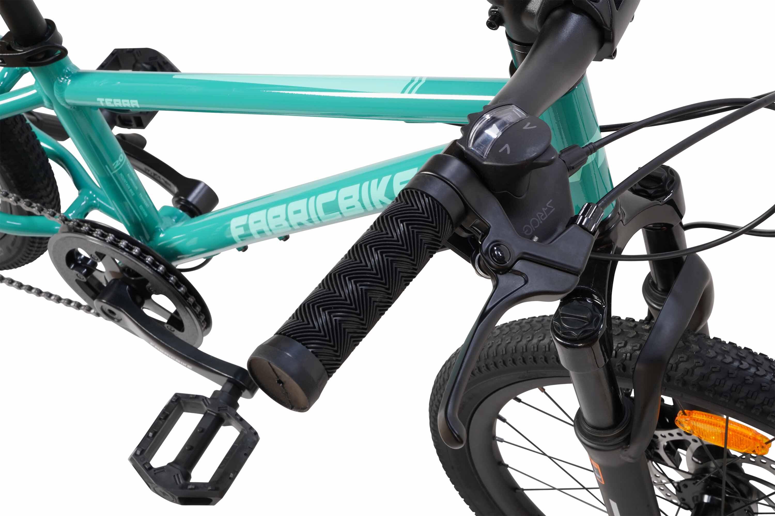 FABRICBIKE Terra - MTB 20" niños 6-8 años, 7V. Teal Green 6/7