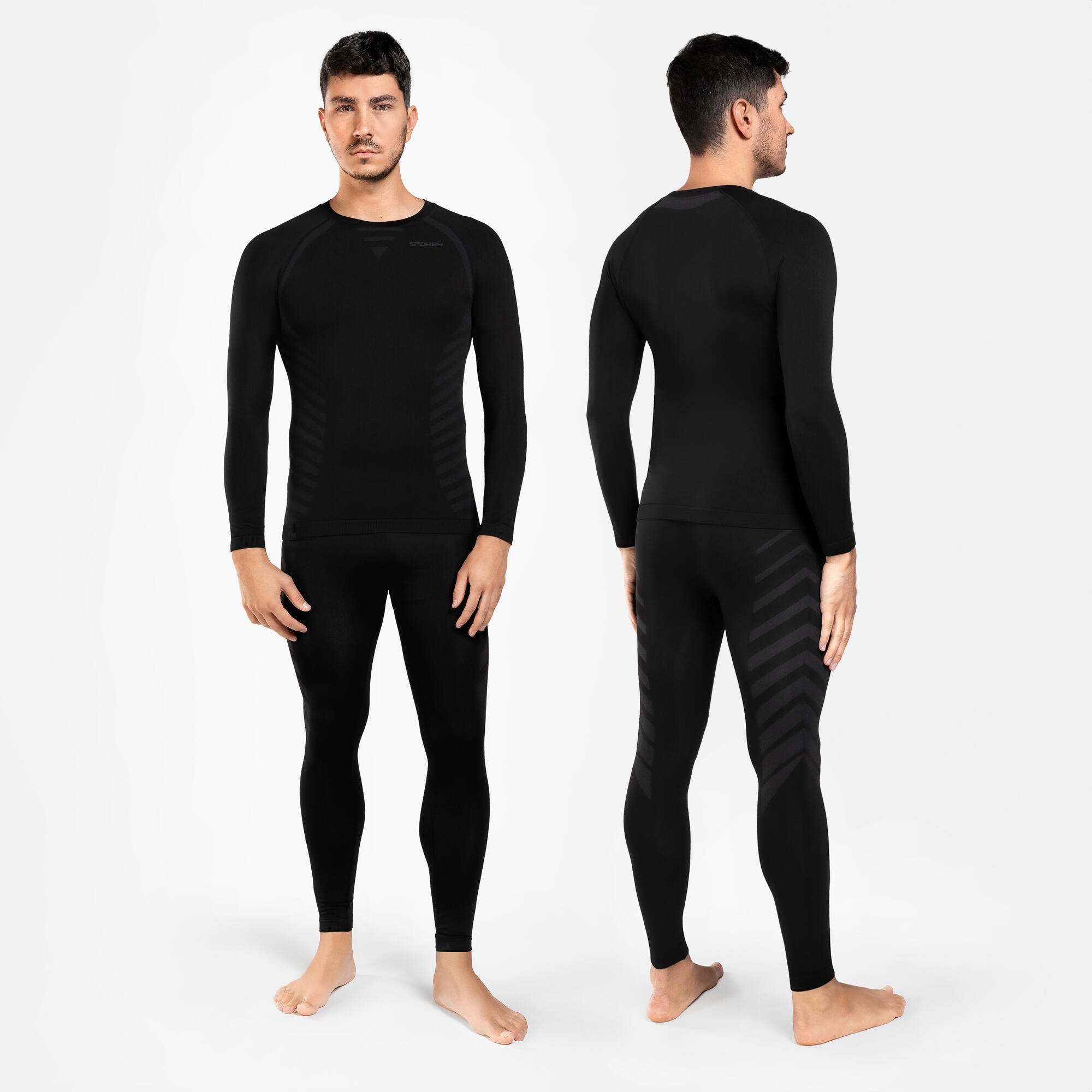 Odzież bielizna termiczna męska zestaw Spokey Windstar