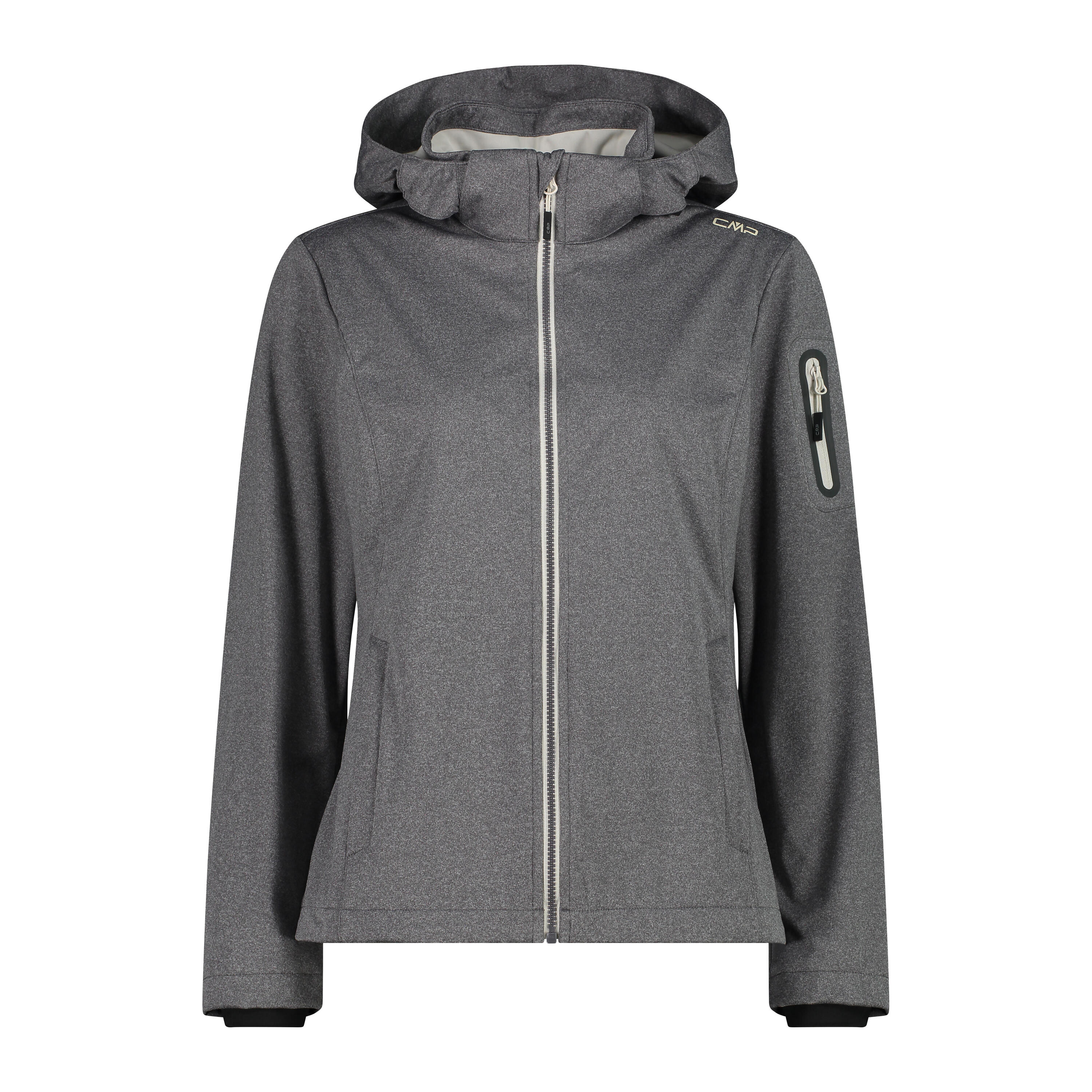 Veste de randonnée à capuche femme CMP 1/3