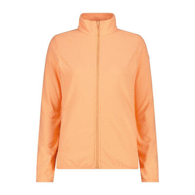 Dames fleece skijack met rits cmp