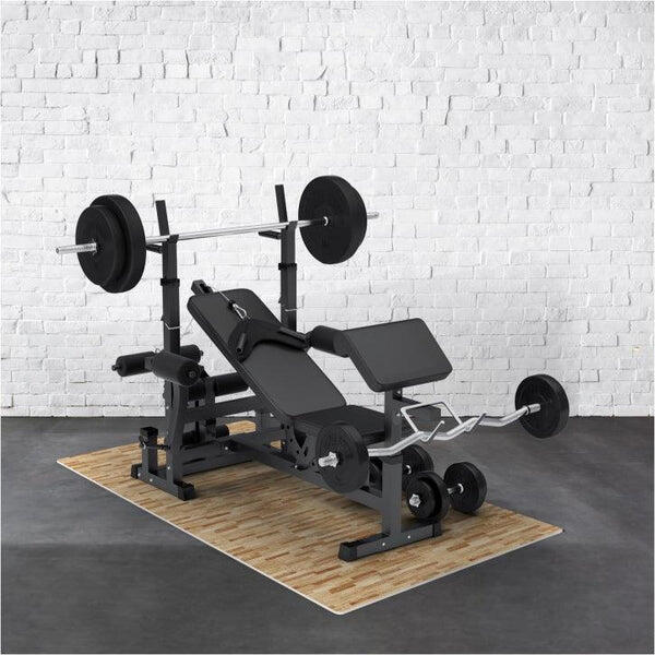 PACK 6 DALLES DE PROTECTION+12 BORDURES | FITNESS MUSCULATION | COLORIS AU CHOIX 6/7