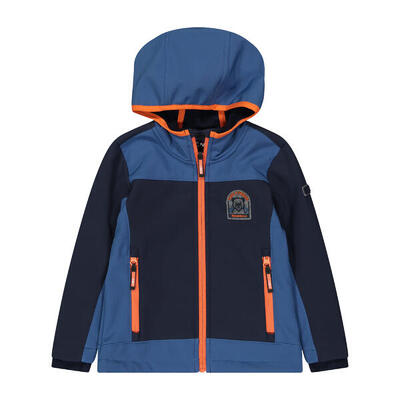 Softshell hooded jack voor kinderen cmp