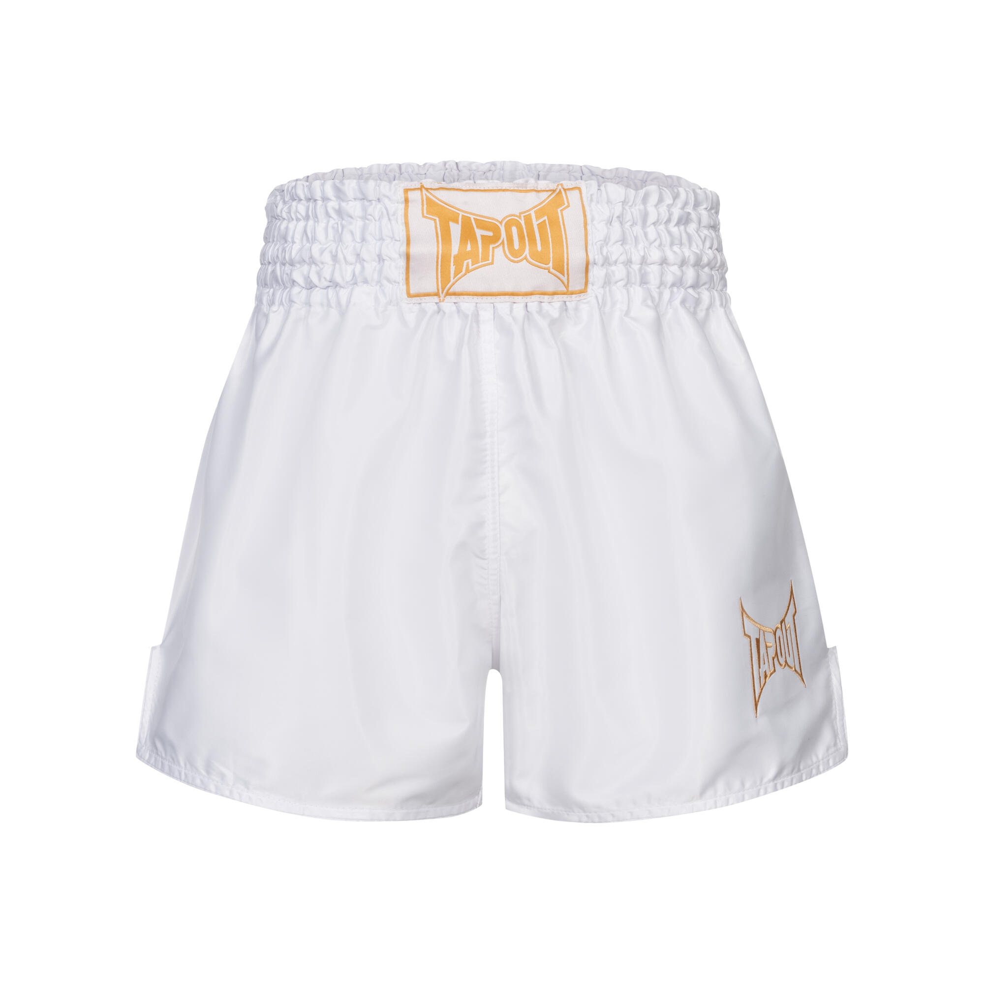 Tapout - Short De Boxe Thaï Tapout Zorrey - Short - Blanc|jaune - Decathlon