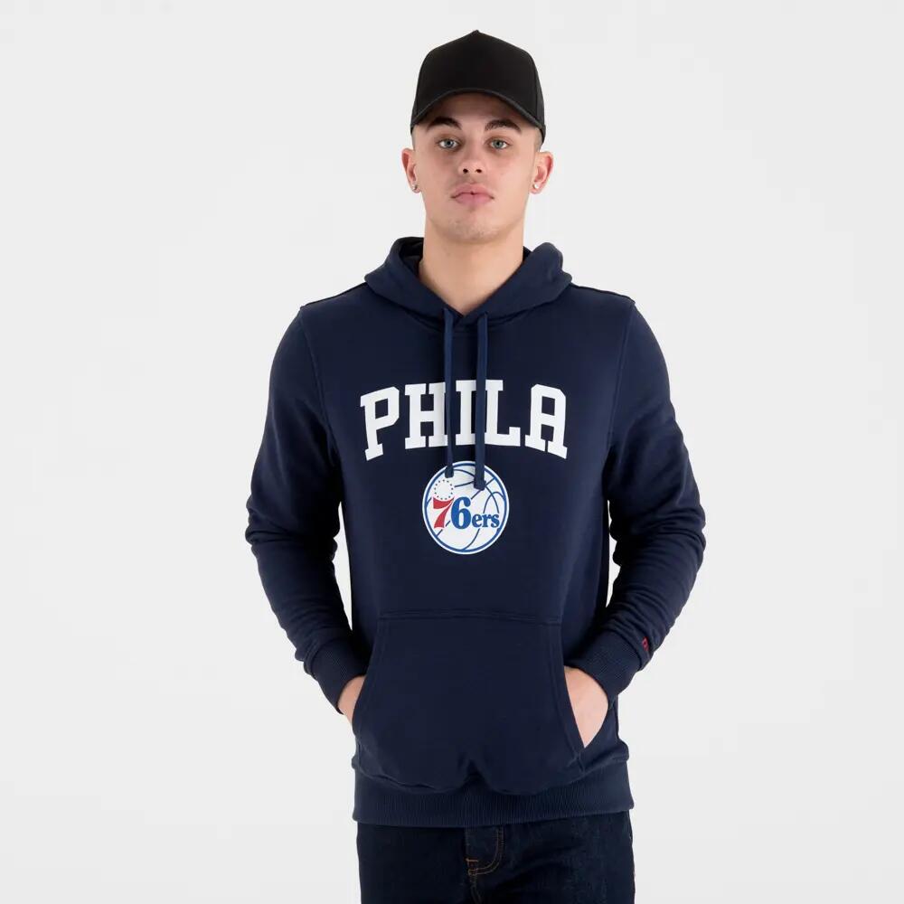 Moletonas para Homens New era Philadelphia 76ers Azul 2/6