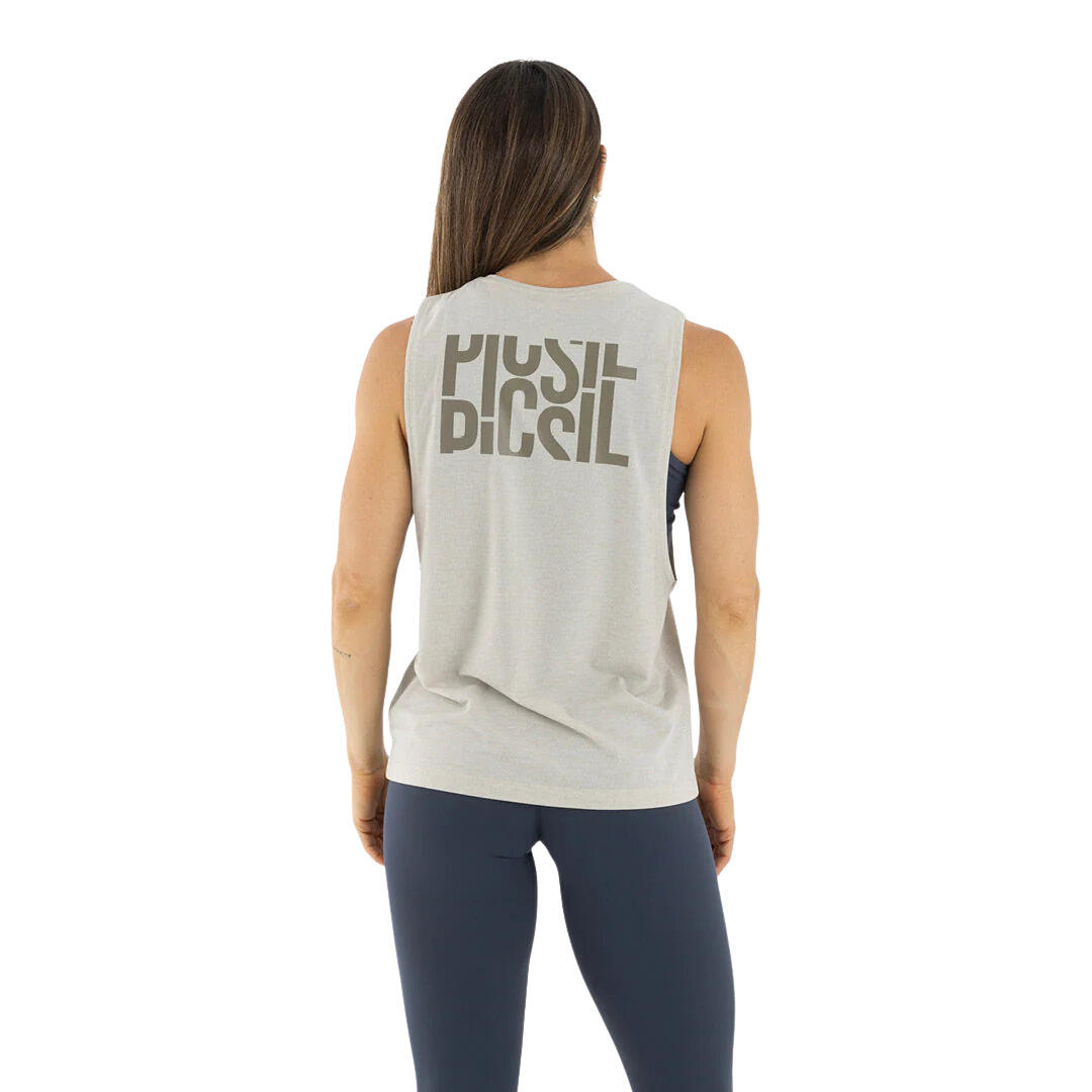 CAMISETA PREMIUM SIN MANGAS PARA MUJER 2/6