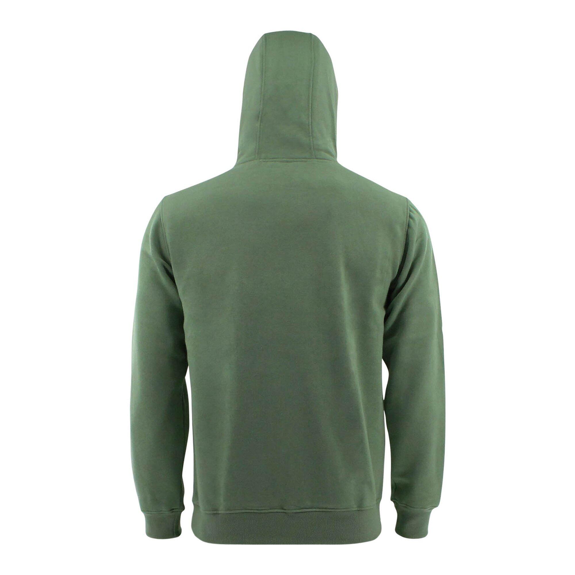 Hoodie Heren / Dames Signature Milano Olive Fitness en Hardlopen 2/5