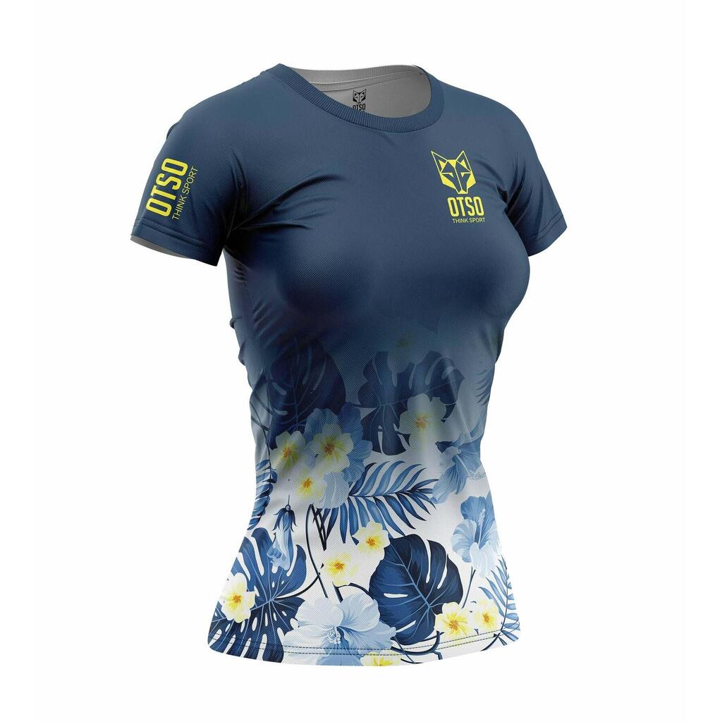 Women's Short Sleeve Shirt - Spring Dark