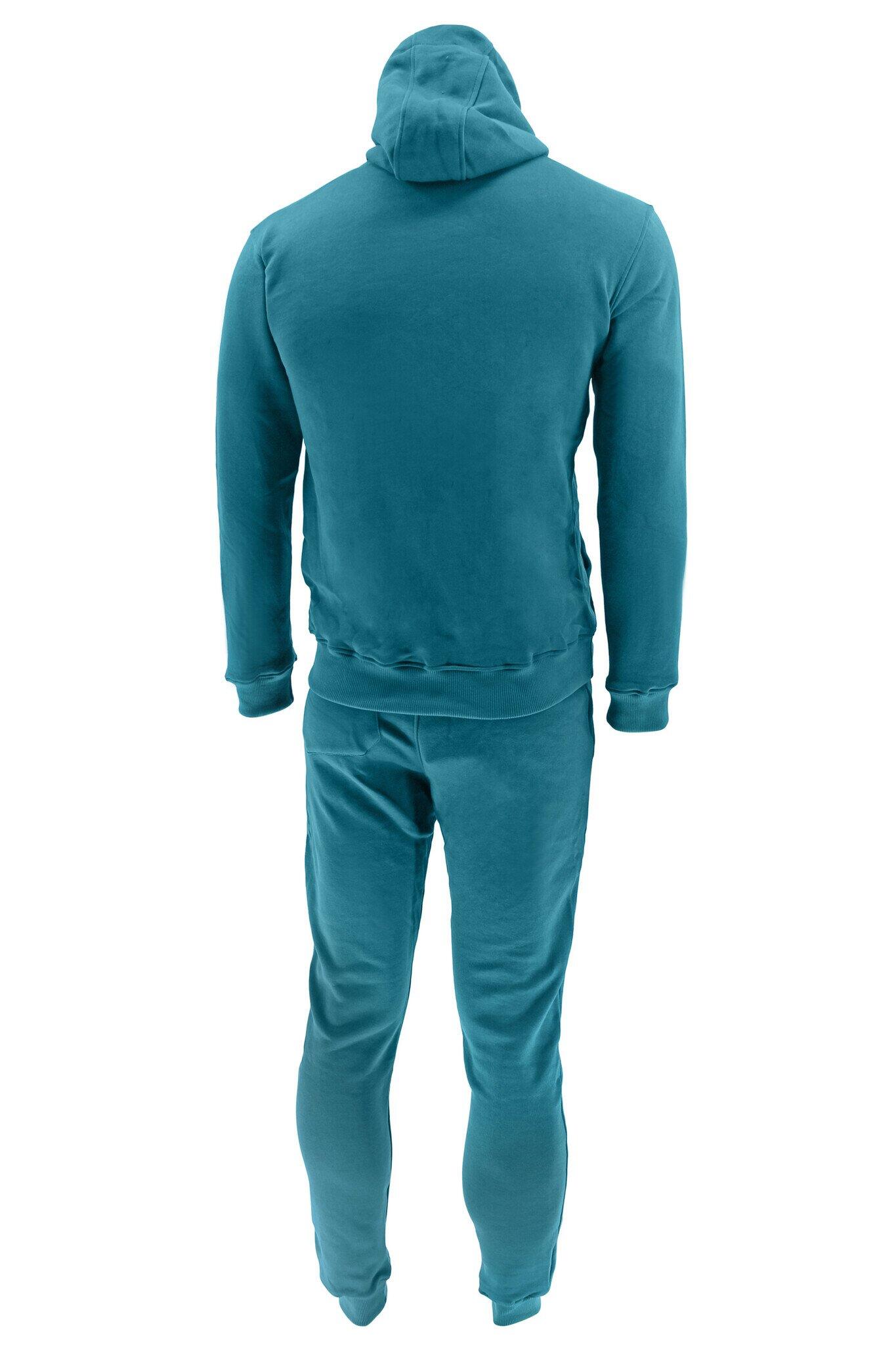 Joggingpak Hoodie Heren/Dames Signature Milano Petrol Fitness en Hardlopen 3/5