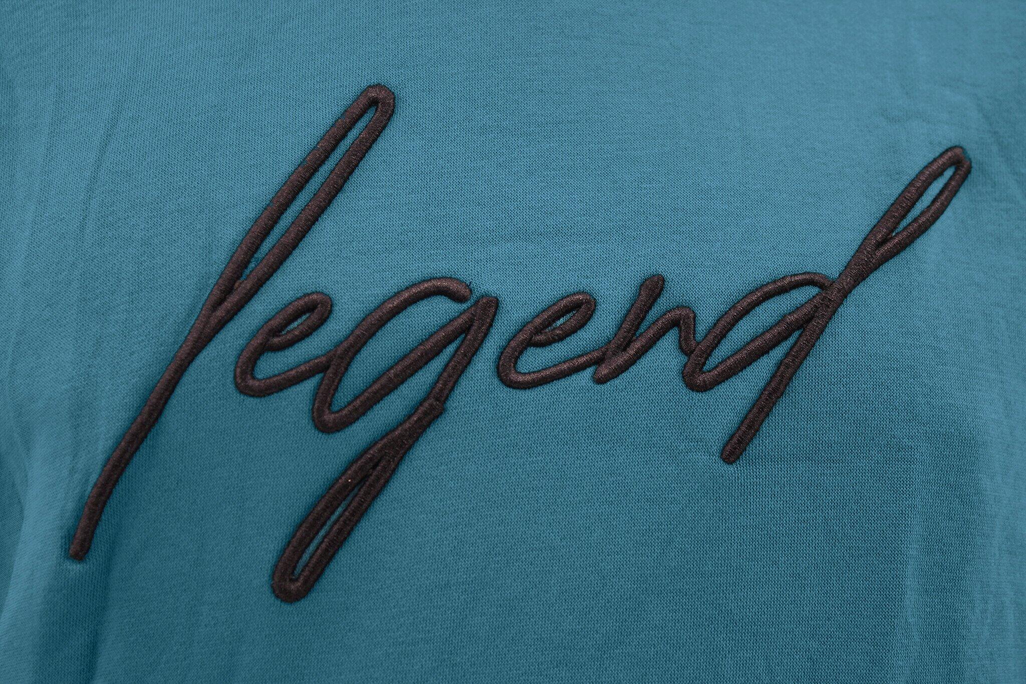 Joggingpak Hoodie Heren/Dames Signature Milano Petrol Fitness en Hardlopen 2/5
