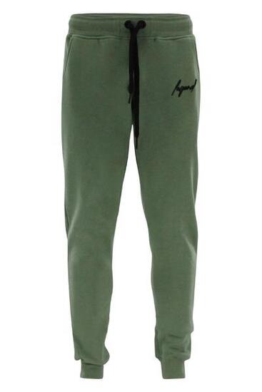 Joggingbroek dames/heren Signature Milano Olive Fitness en Hardlopen