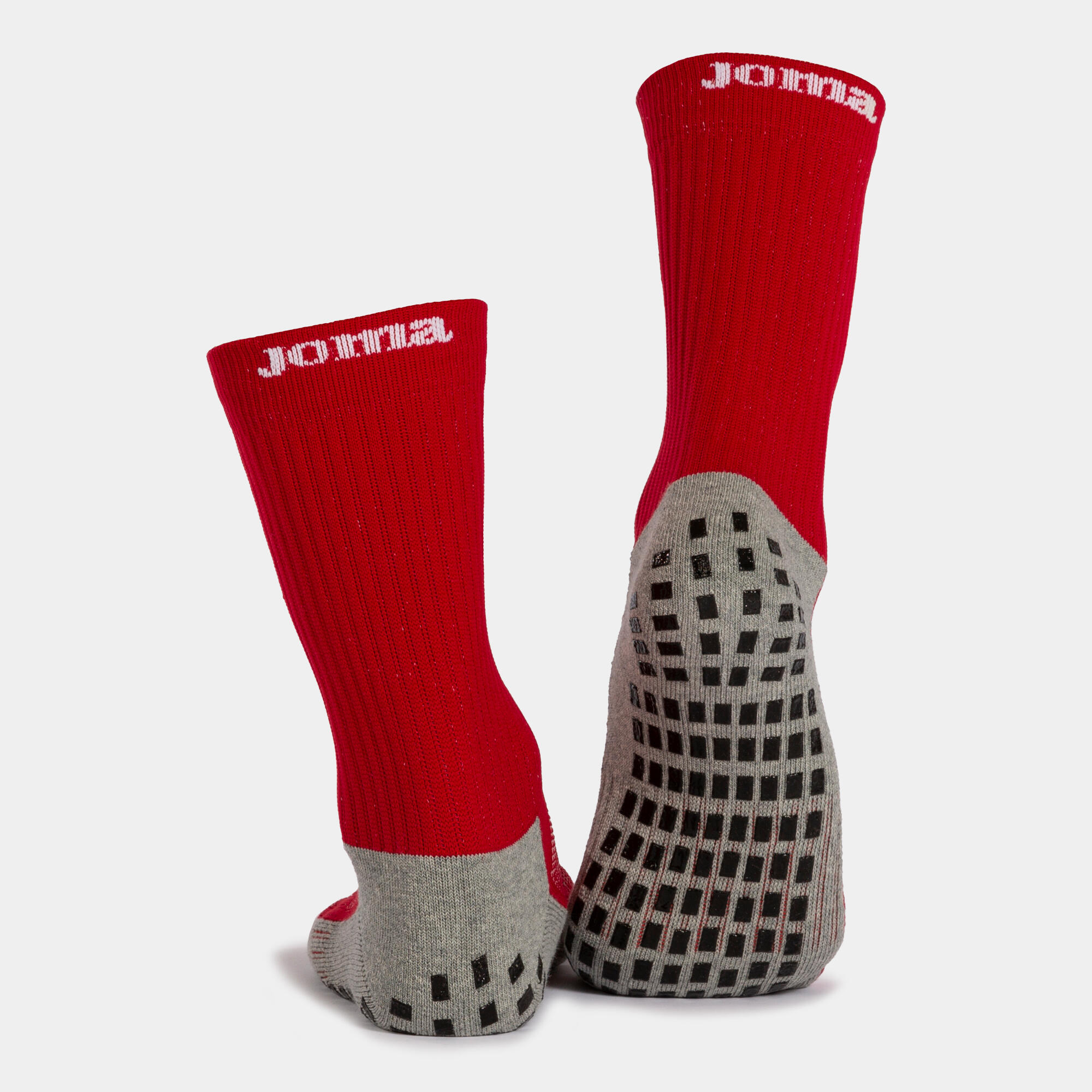 Chaussettes Football Homme Joma Anti-Slip Rouge 3/4