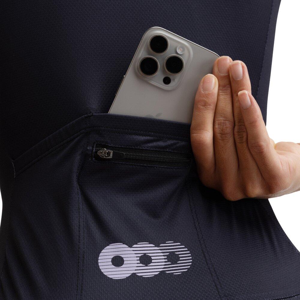Siroko - Maillot Vélo Mesh Manches Courtes Femme Cyclisme M8 Route Noir - Maillot Manches Courtes - Noir - Decathlon
