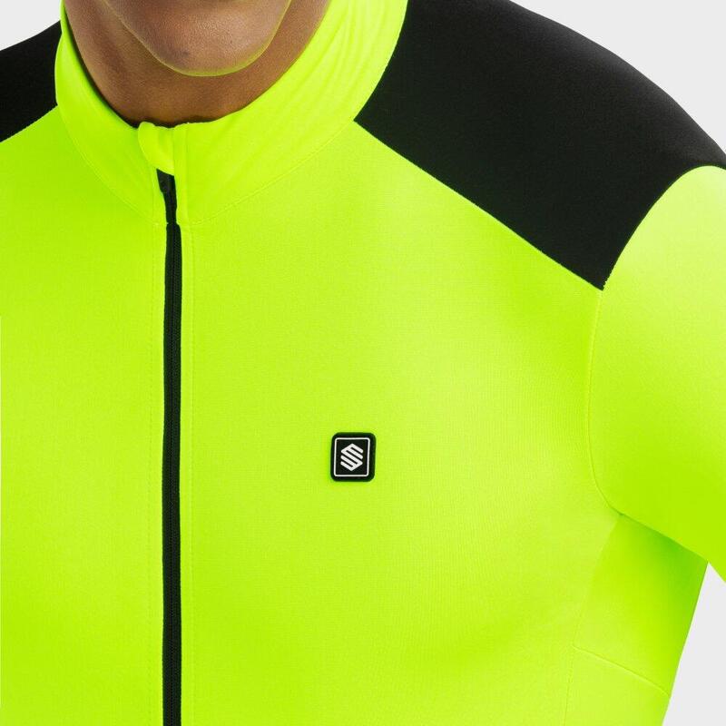 Teplý pánský cyklistický dres SRX M4 Atlantis