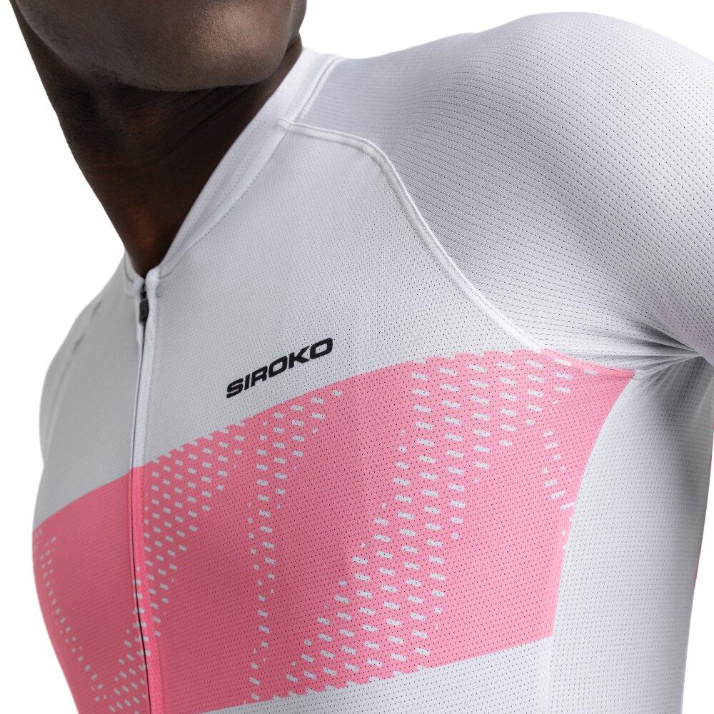 Herren Radsport ultraleichtes radtrikot für M3 Cadence Grau 5/8