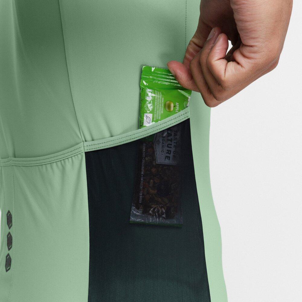 Camisola de ciclismo gravel de manga curta para homem GM2 Wilder Verde 5/7