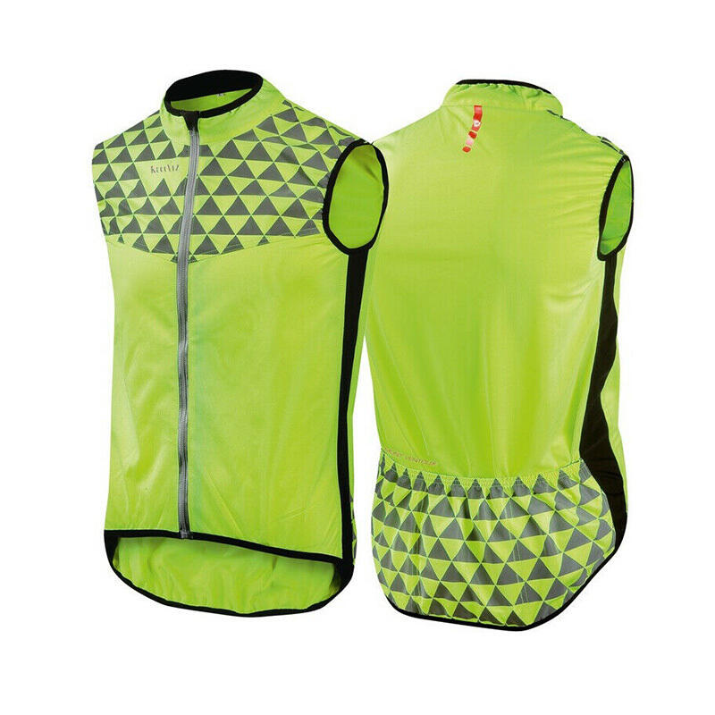 Wowow - Gilet De Sécurité Réfléchissant Triangles Wowow Mont Ventoux - Veste - Vert - 36 Xs - Decathlon