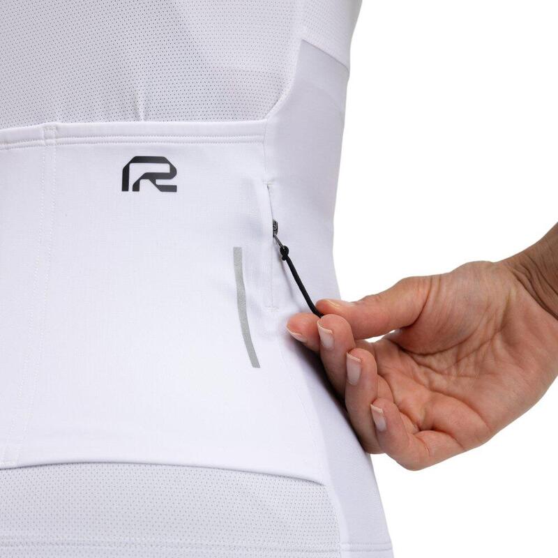 Tricou de cu mânecă scurtă pentru din țesături reciclate M6R Pure Alb