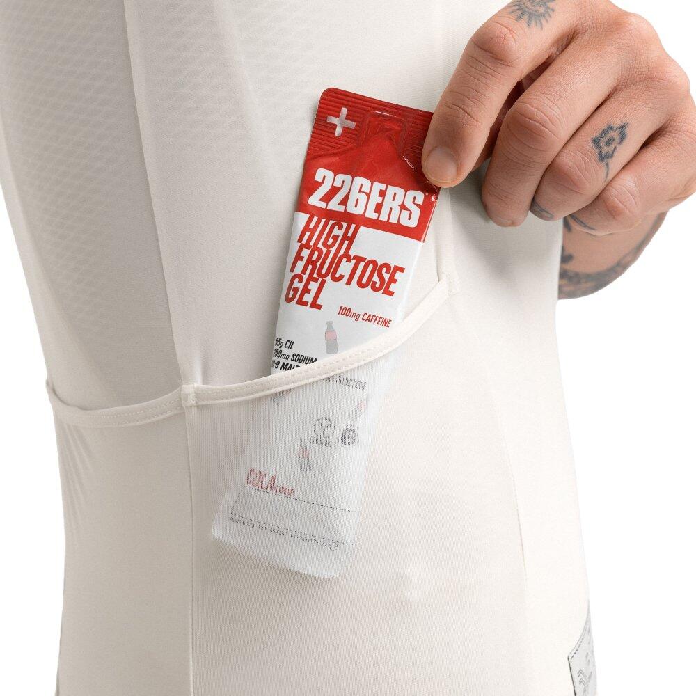 Herren Radsport kurzärmeliges gravel-radtrikot GM2 Gravitas Weiß 5/8