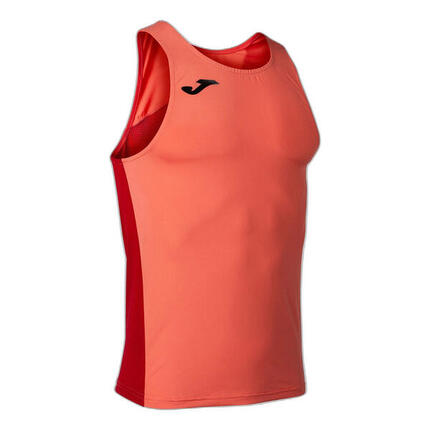 Camiseta Tirantes Running Hombre Joma R-Winner Naranja Flúor