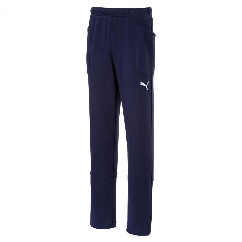 Puma - Pantalon Universel Garçons Puma Liga Casuals Pants - Pantalons - Blanc|bleu|violet - 140 Cm - Decathlon