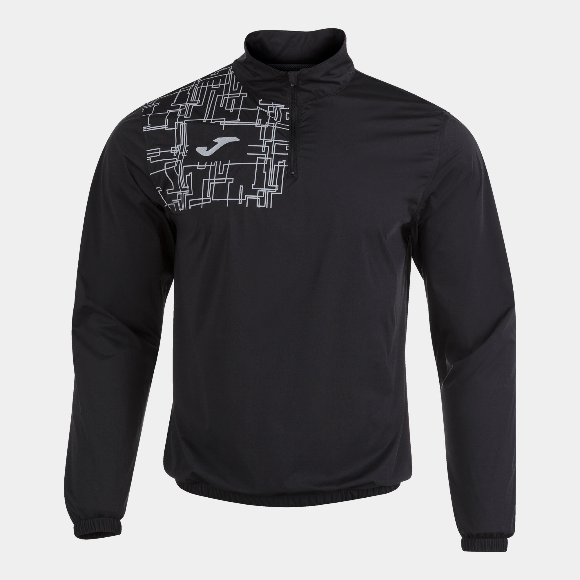 Sweat-Shirt Running Homme Joma Elite VIII Noir 1/6
