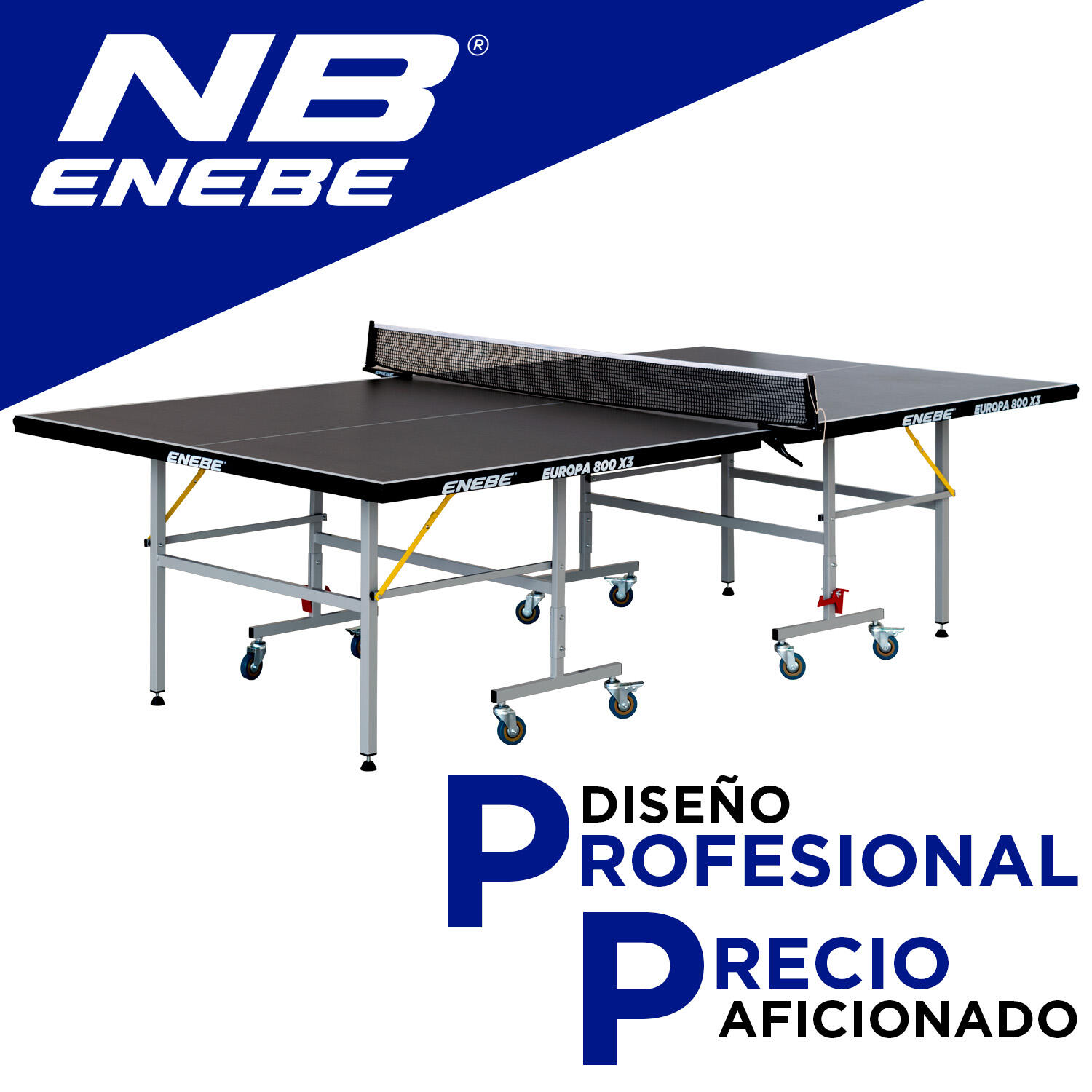 Mesa Ping pong Enebe Europa 800 X3 6/6