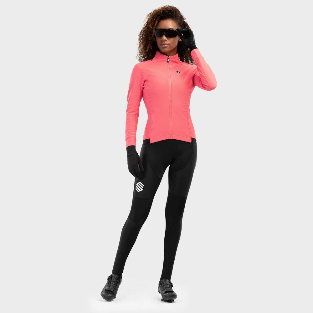 Kurtka rowerowa softshell damska J1 Breakaway Neon 4/7