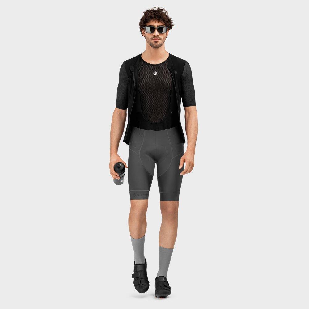 Cuissard vélo court homme Cyclisme SRX Maxim Gris 4/7
