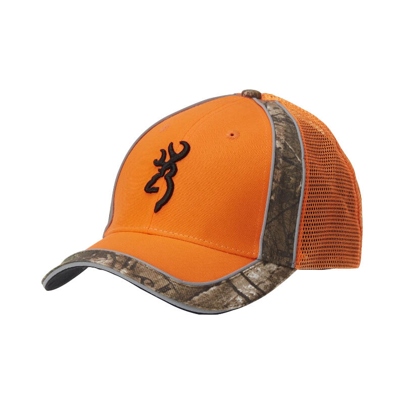 Browning - Casquette De Baseball Browning Polson Meshback - Casquette - Orange - No Size - Decathlon