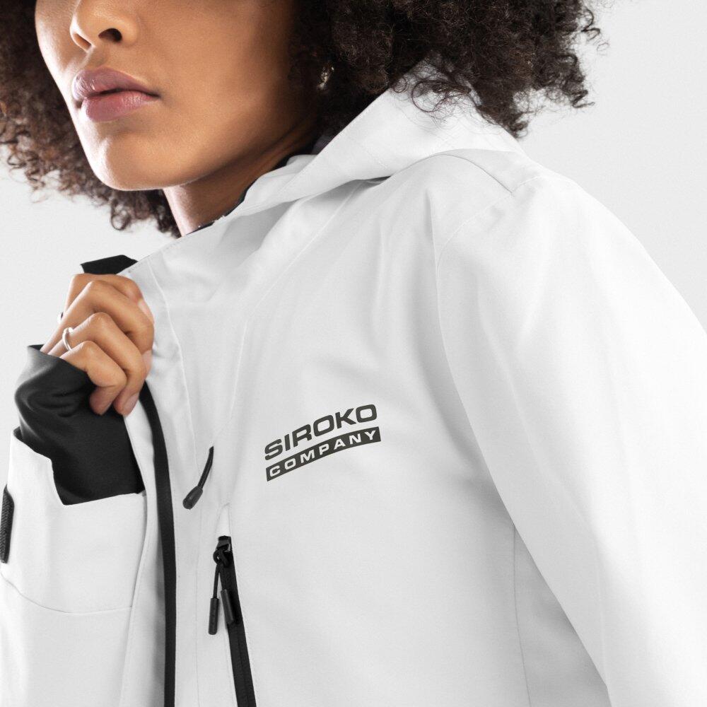 Damen Lifestyle -jacke für W5-W Megeve LF Weiß 4/7