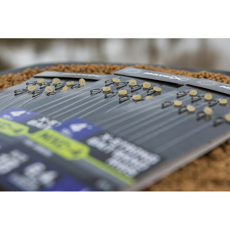 Barbless Vorfach Matrix MXC-4 X-strong Bait Band 10cm x8 6/7