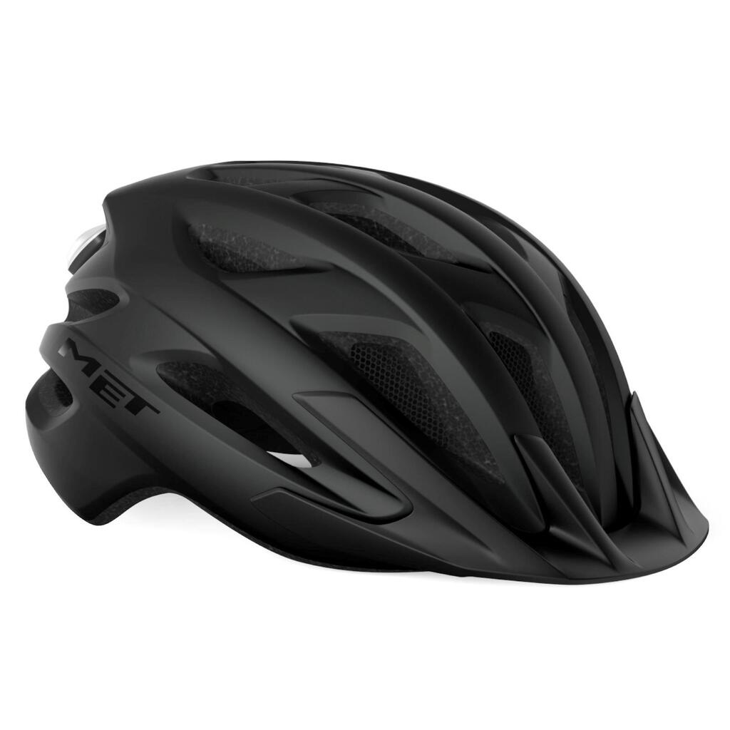 MET Crossover Allround Bike Helmet - Black
