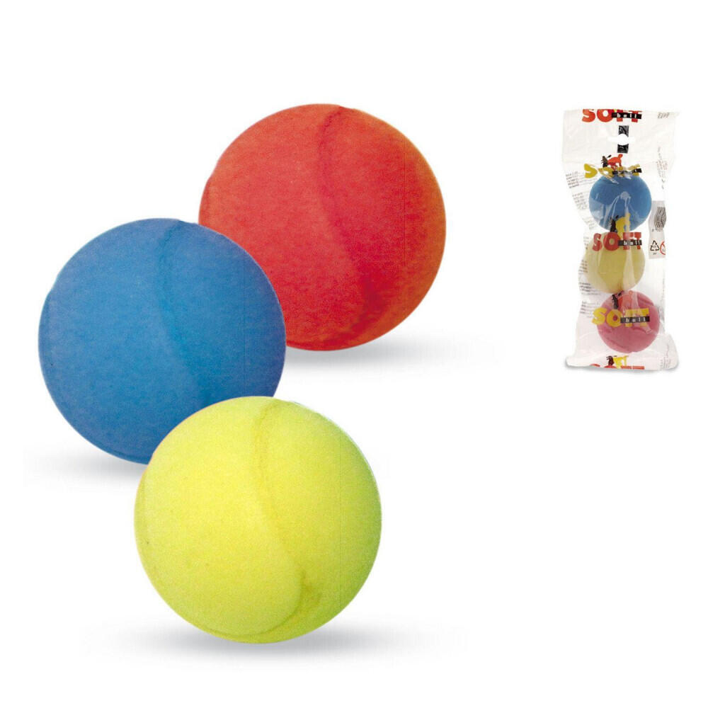 Schuimrubberen tennisballen voor kinderen Mondo Spa (x3) 3/5