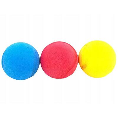 Schuimrubberen tennisballen voor kinderen mondo spa (x3)