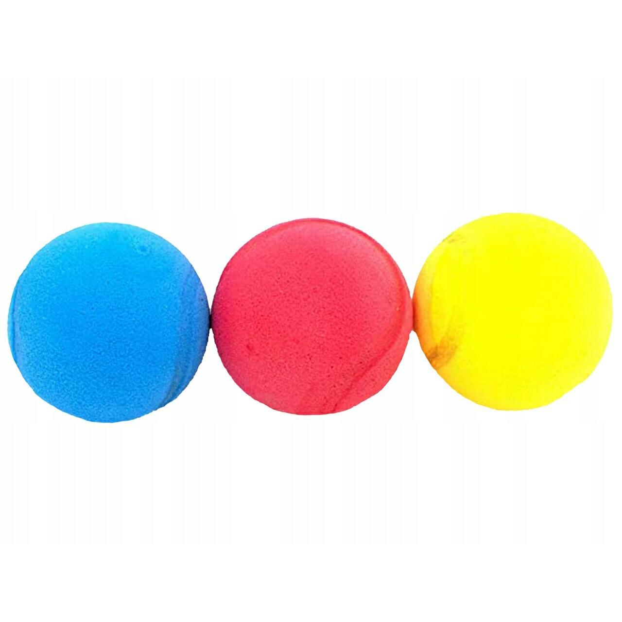 Mondo Spa - Balles De Tennis Mousse Enfant Mondo Spa (x3) - Aire De Jeu - Bleu|multicolore|rouge - Decathlon