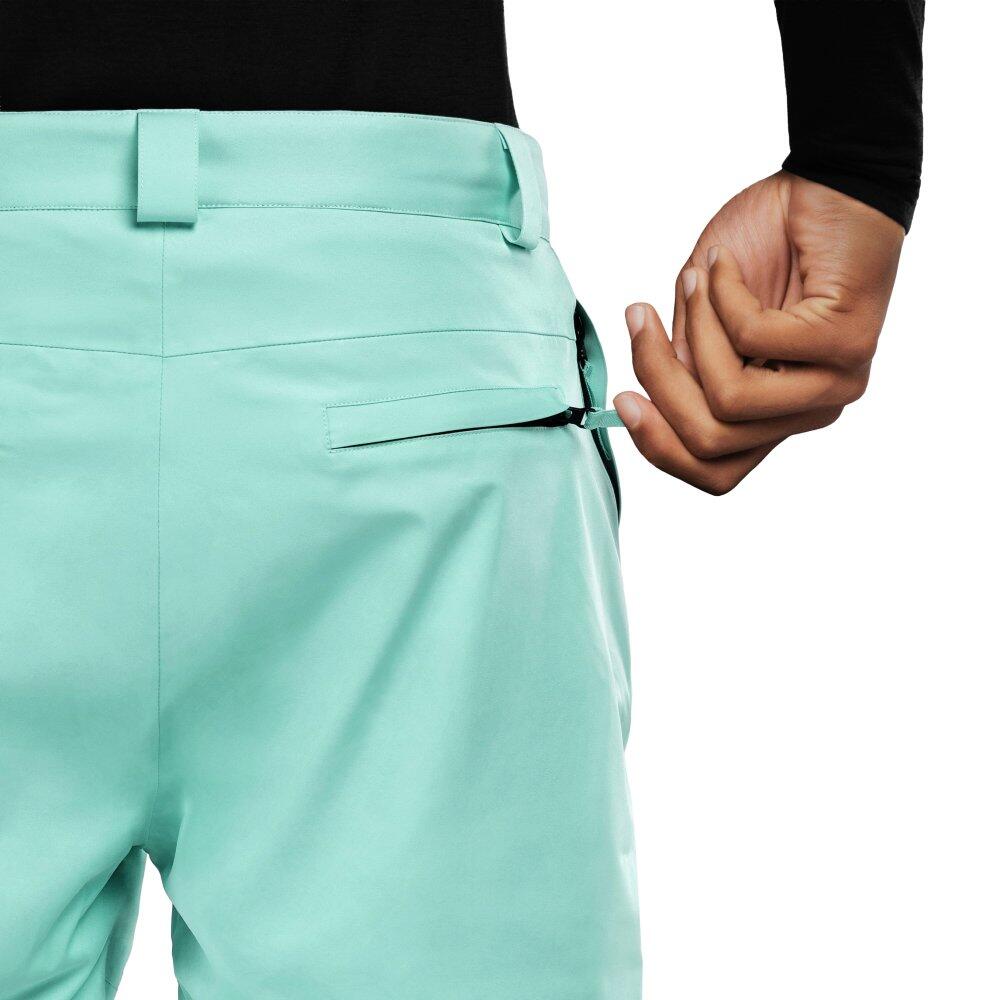 SIROKO - Snowboard Broek voor Dames Siroko P1-W Sleet - XS - Turquoise/Grijs
