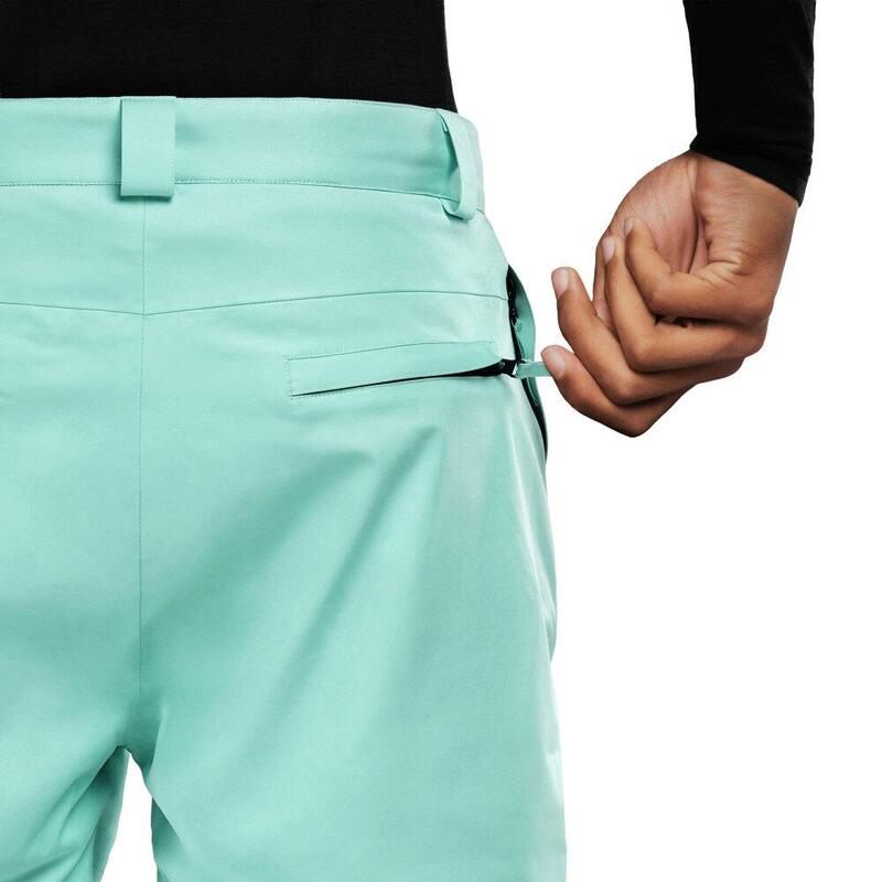 Pantaloni de snowboard pentru bărbați P1 Glacier Turcoaz