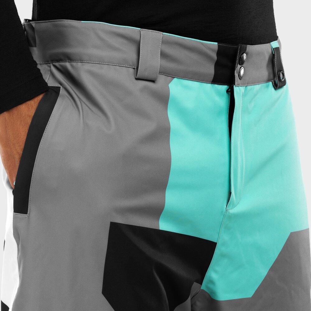Herren Wintersport snowboardhose für P1 Sleet Türkis 5/7