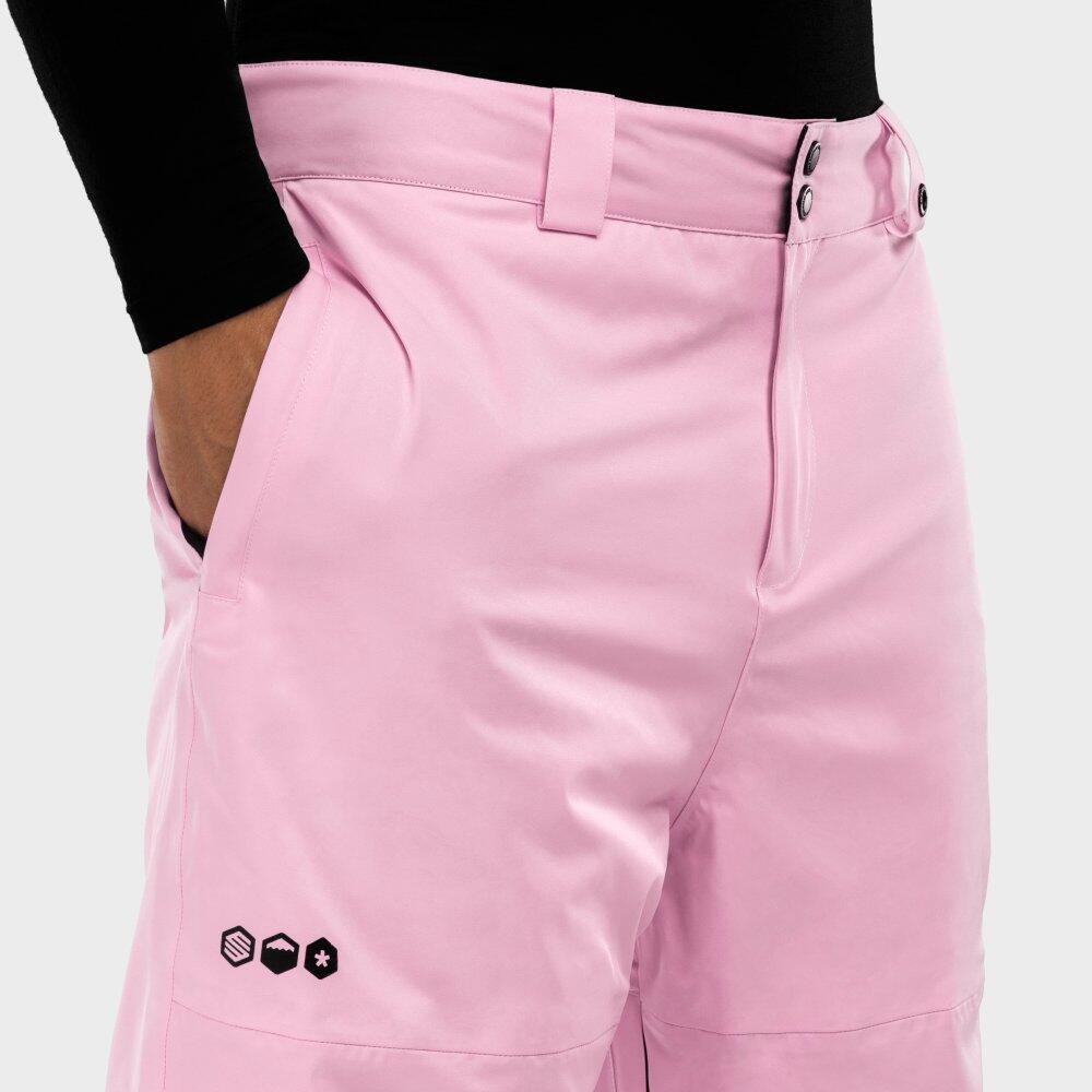 Calças de snowboard para homem Desportos de inverno P1 Sundance Rosa Chiclete 5/7