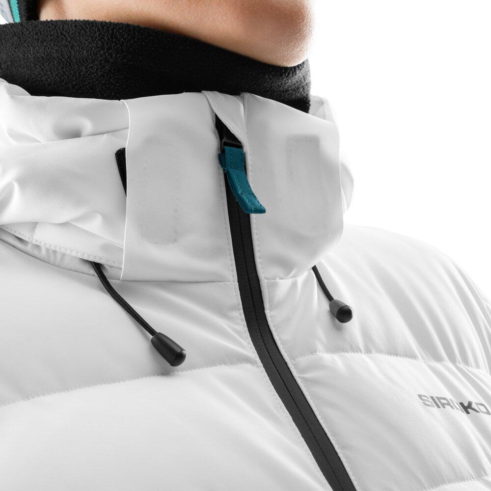 Veste ski femme Sports d'hiver W7-W Anniviers Blanc 5/8