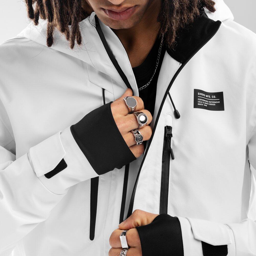 Chaqueta lifestyle para hombre W5 Megeve LF Blanco 4/7