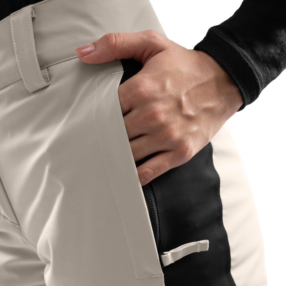 Pantaloni da sci da donna Sport invernali P3-W Fitz Roy Beige 5/6
