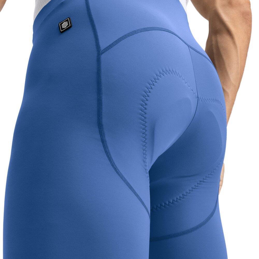 Herren Radsport kurze fahrradträgerhose für BX Umbrail Marineblau 5/7