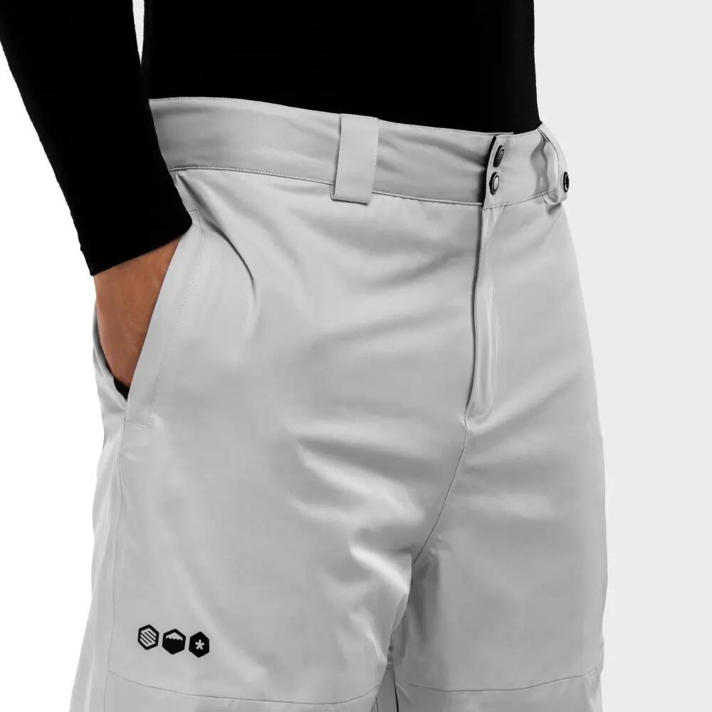 Pantalon snowboard homme Sports d'hiver P1 Kailash Gris 5/7