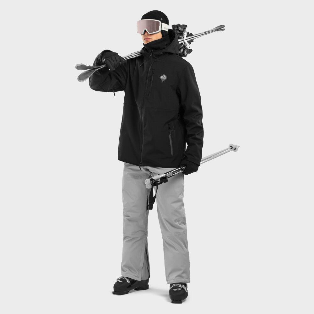 Pantalon snowboard homme Sports d'hiver P1 Shifty Gris 4/7