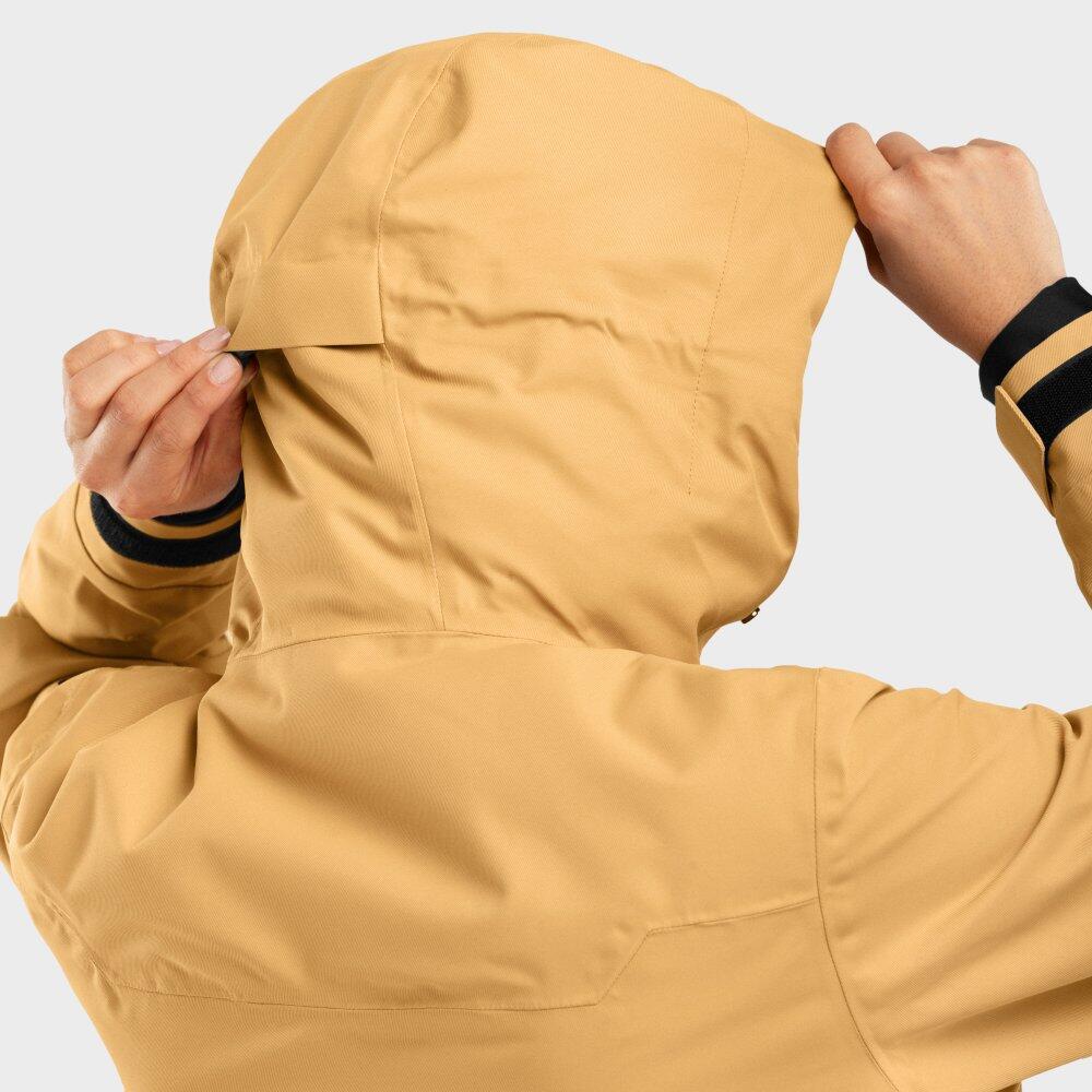 Veste snowboard femme Sports d'hiver W4-W Graupel Beige 5/7