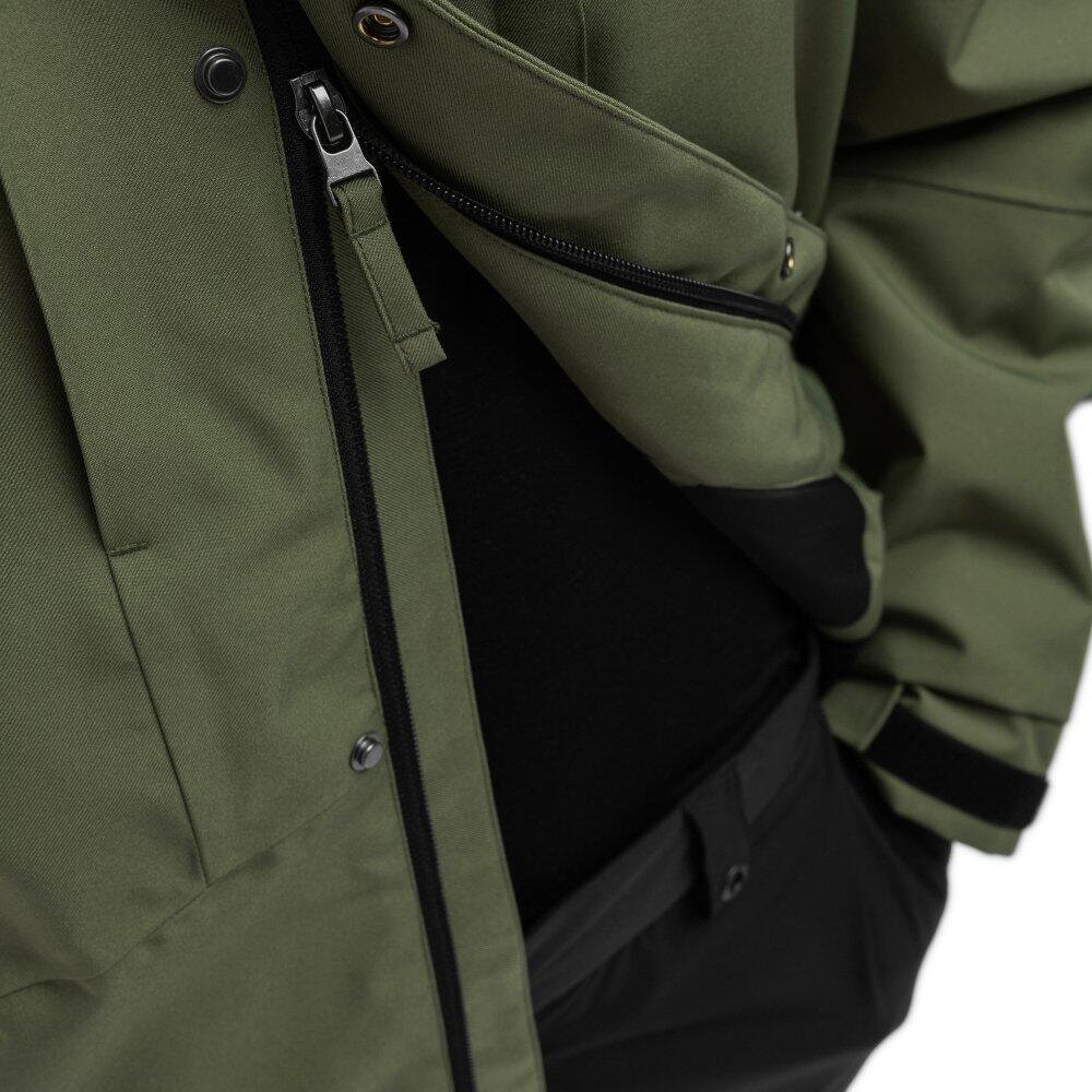 Casaco de snowboard para homem Desportos de inverno W4 Streif Verde 5/8
