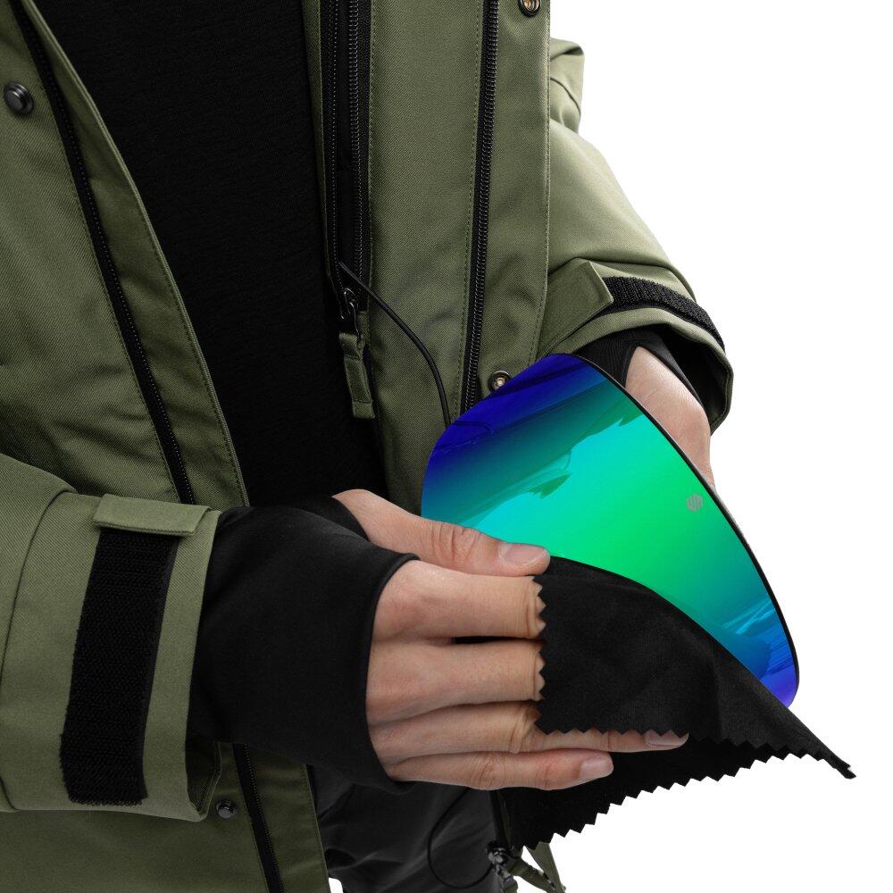 Casaco de snowboard para homem Desportos de inverno W4 Streif Verde 6/8